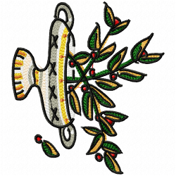 Vase For Flowers Embroidery Design 2 Vase For Flowers Embroidery Design 2